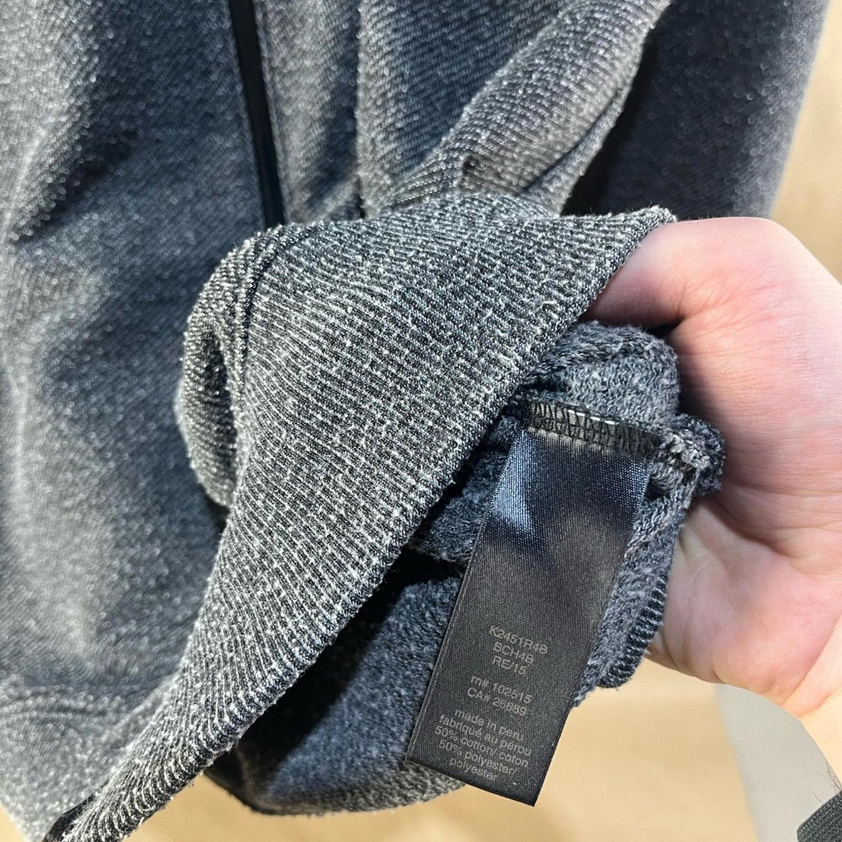 John Varvatos Grey Hoodie (Men’s Size M)