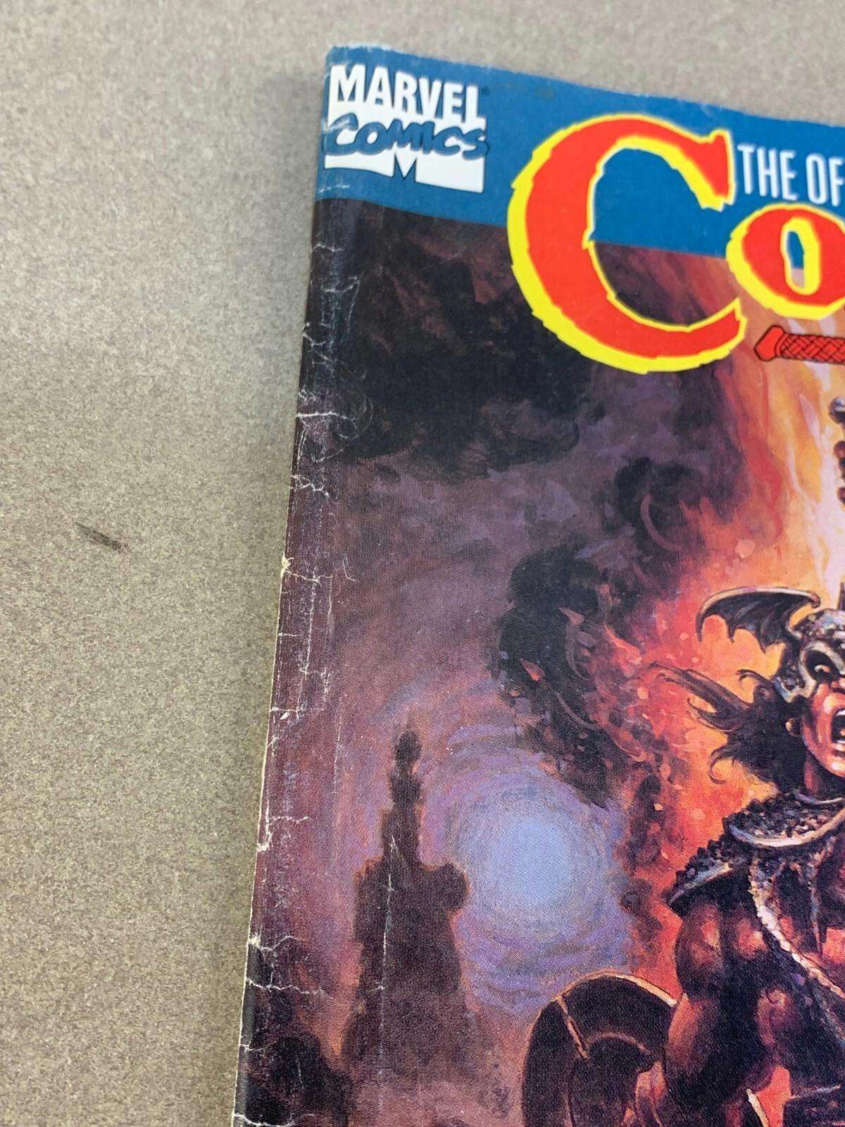 Official Handbook of the Conan Universe 1 Variant Comic REH Barbarian Ernie Chan