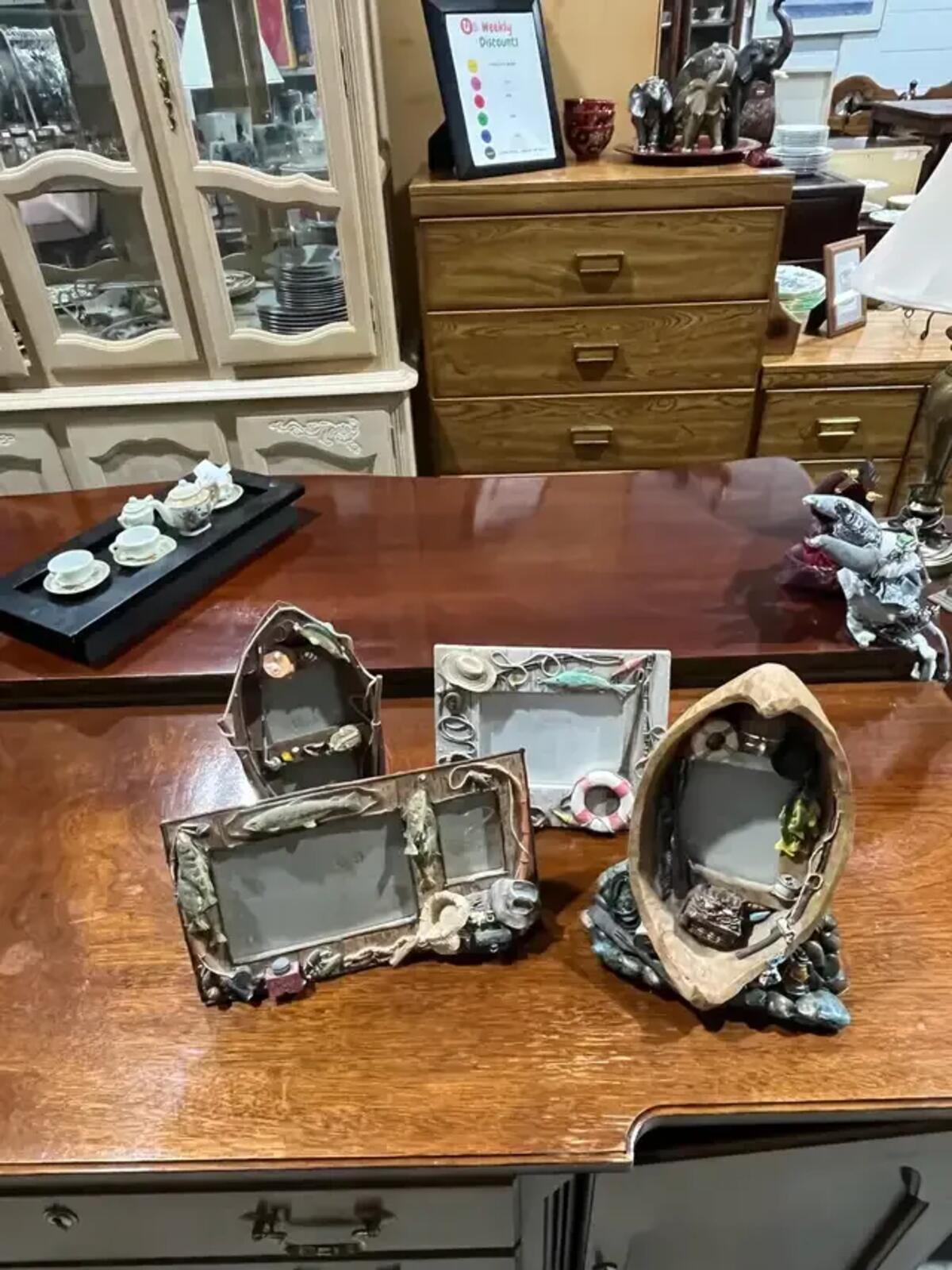 Fishing Picture Frames -set of 3