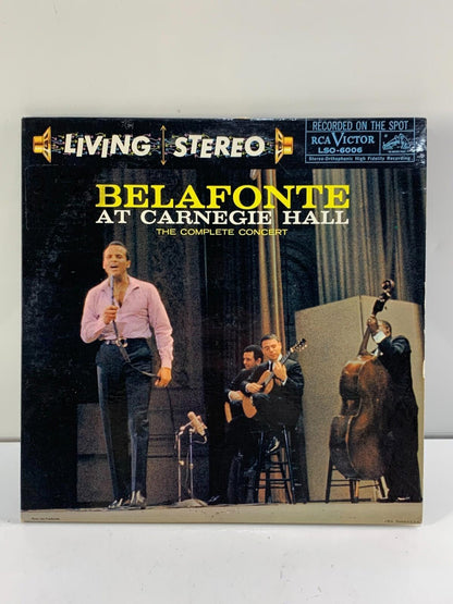 BELAFONTE At Carnegie Hall -Original 1959 RCA LS 2-LP - TAS Audiophile TOP COPY