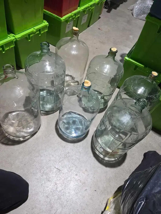 Glass 5 Gallon Carboys - 7 available
