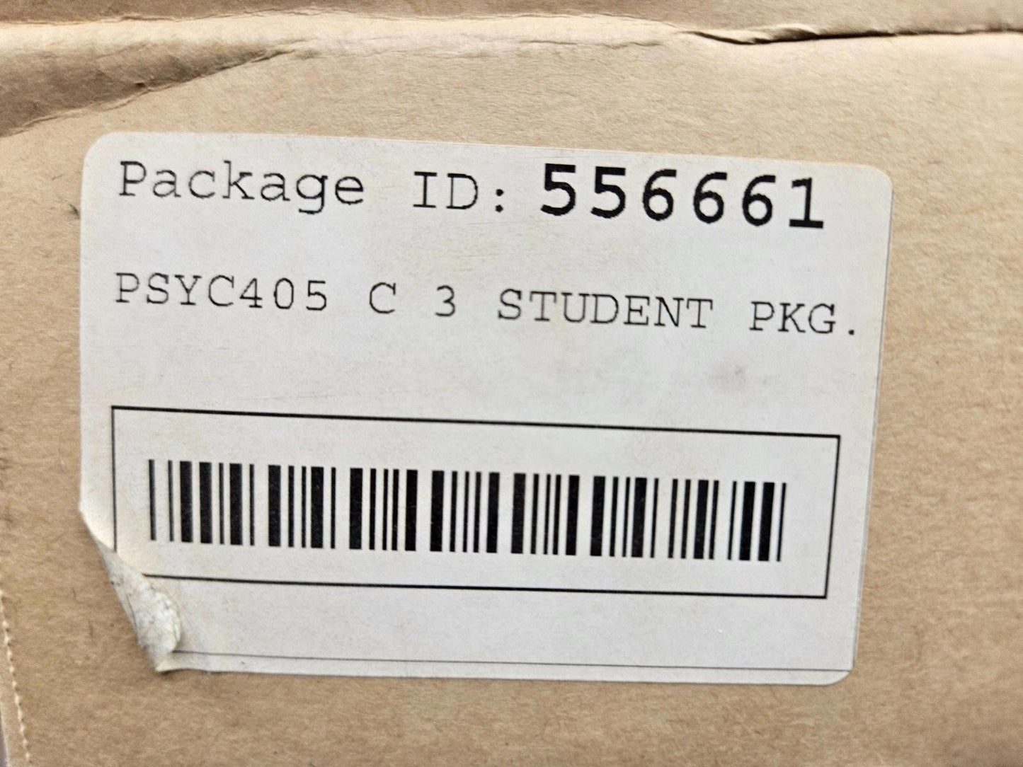 Athabasca University Psychology 405 Text Book