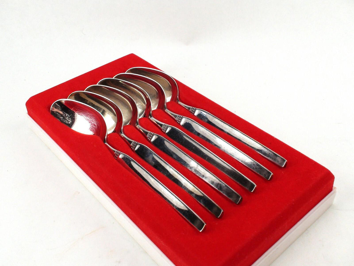 Robbe & Berking R&B Silber-Box Silver Plated Cutlery, Dessert Spoons, 90 Gram