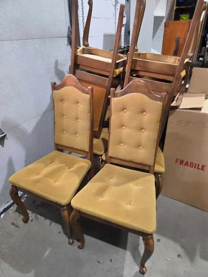 Very Vintage Dining Chairs (6) - 1969!