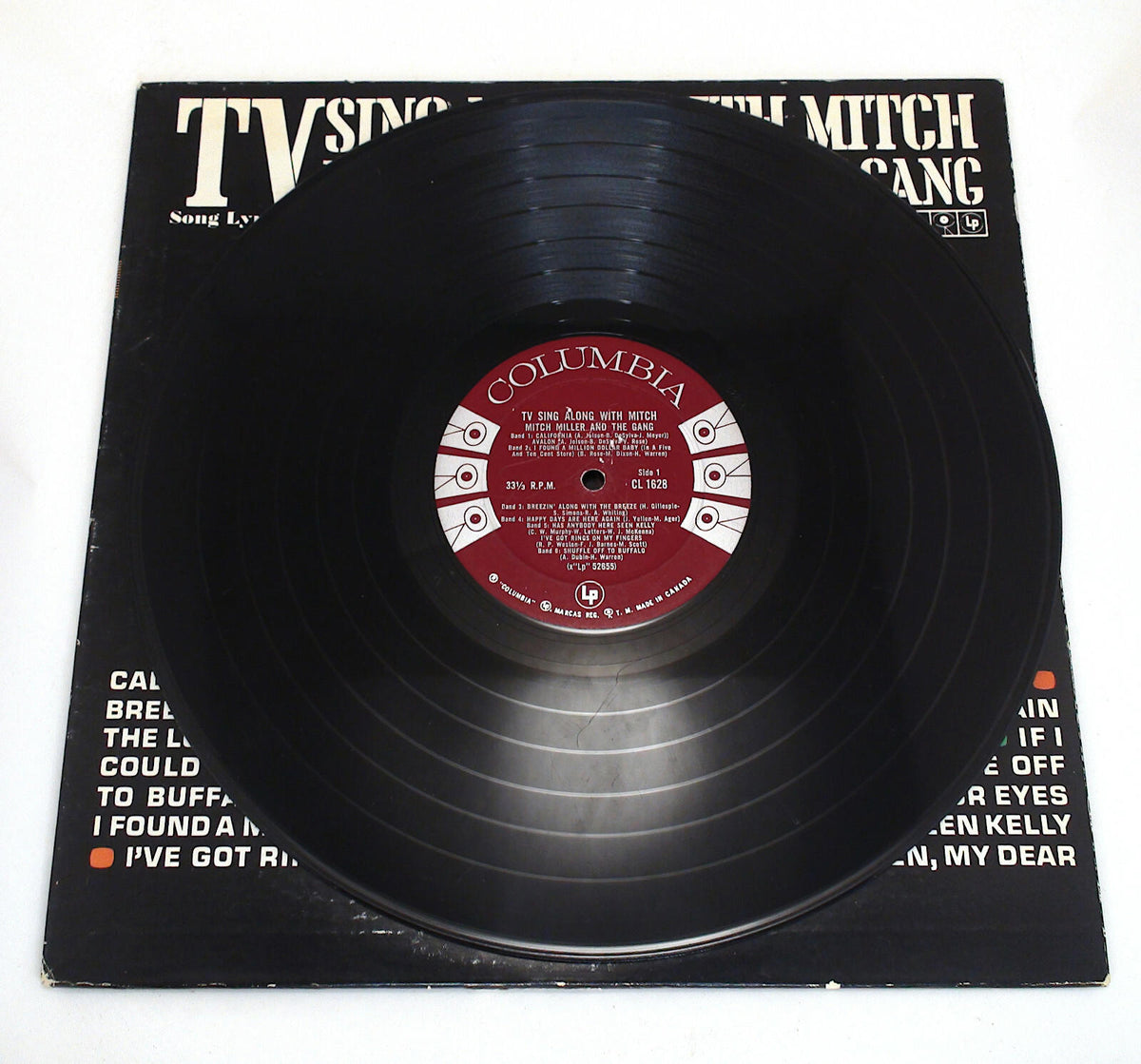 TV Sing Along With Mitch Mitch Miller And The Gang Album Vinyle Disque LP - État correct