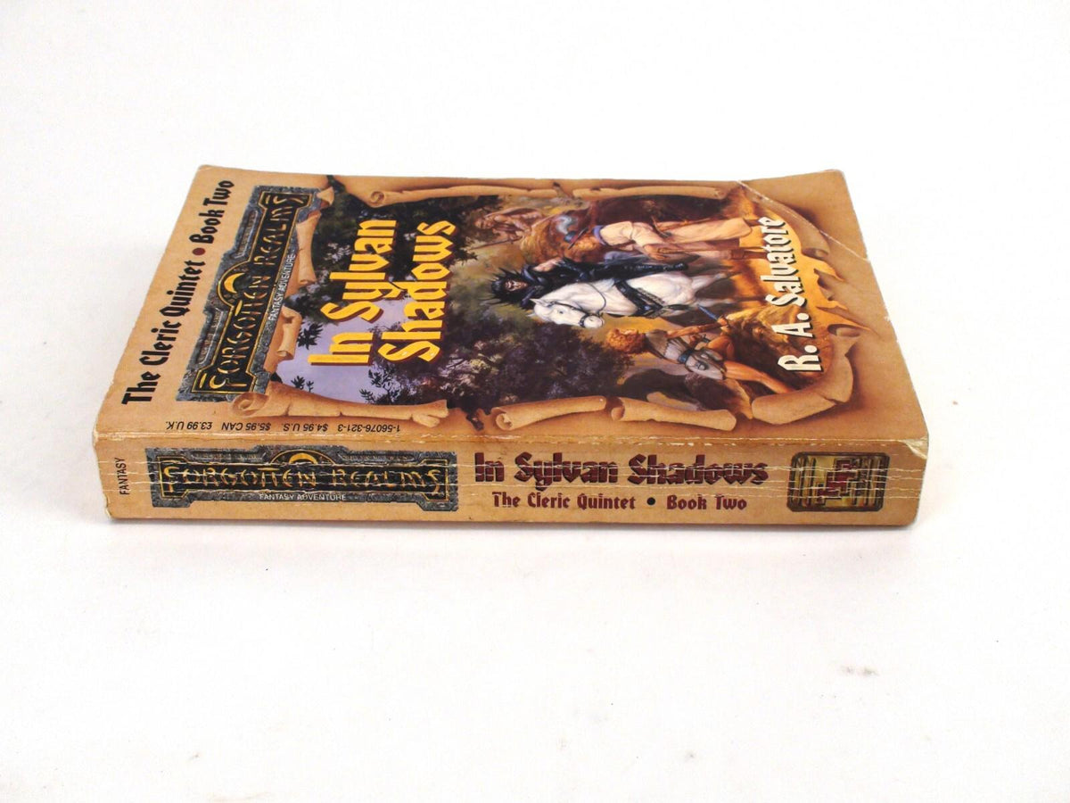 TSR Forgotten Realms Paperback, In Sylvan Shadows R.A. Salvatore, Book Two