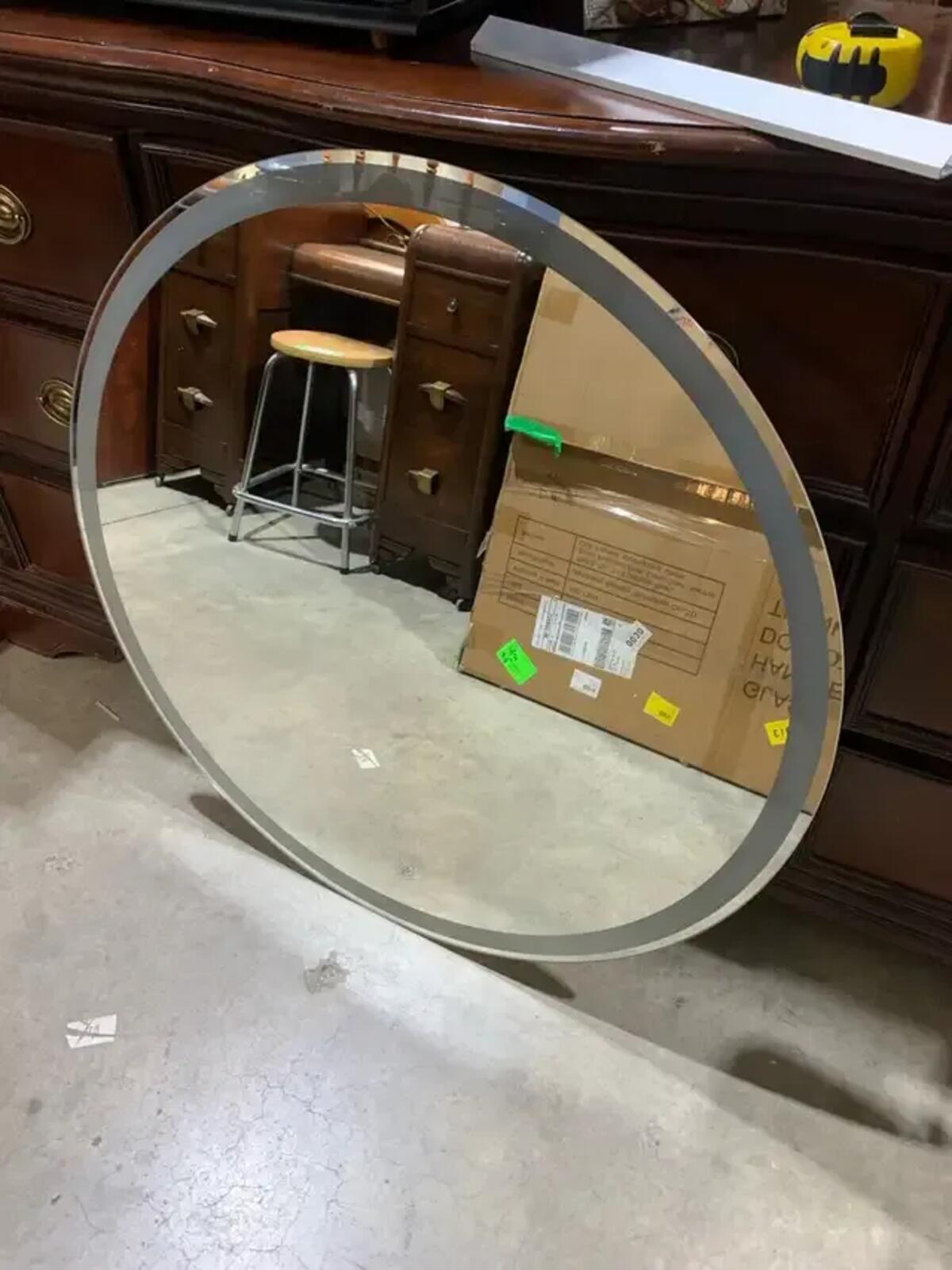 Round 36-inch LED Bathroom Mirror -2 available