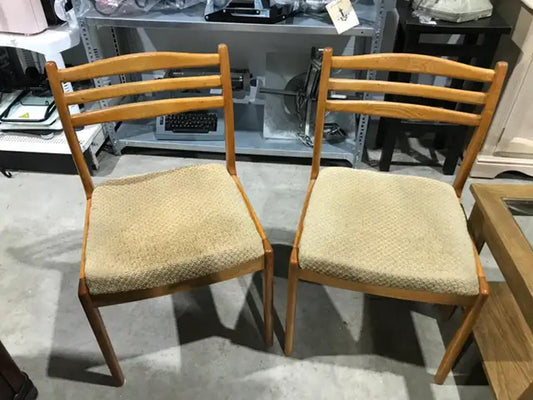 Wooden Chairs - 2 Availabile