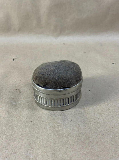 Antique Silver color Trinket Box 1902