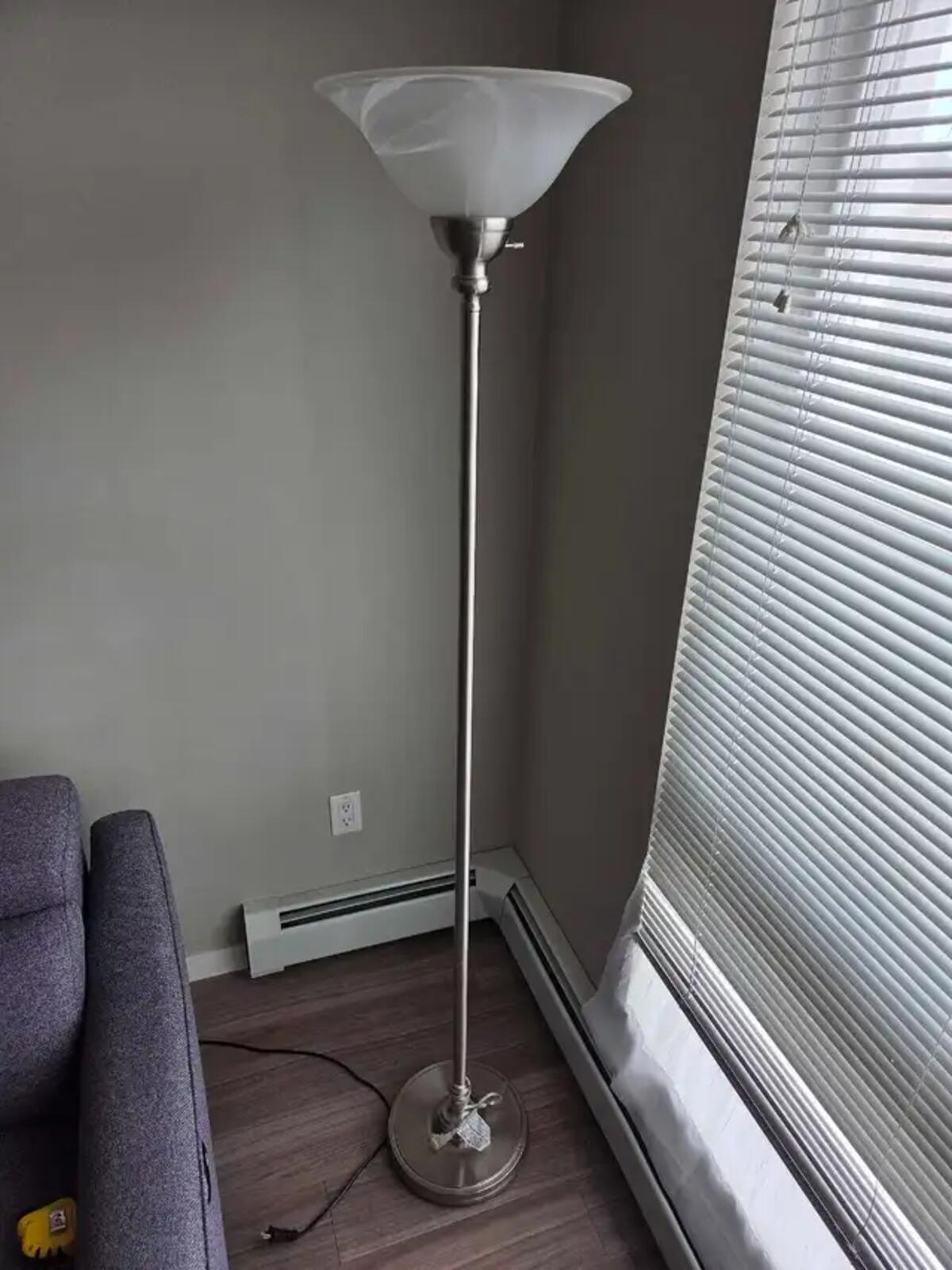 Metal Elegant Floor Lamp - 70"