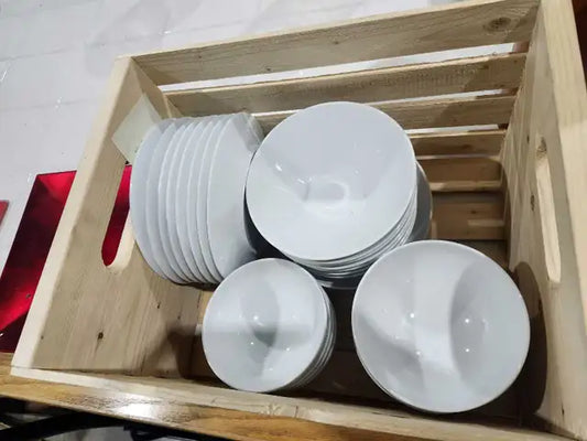 Ikea Bowls and Plate Set
