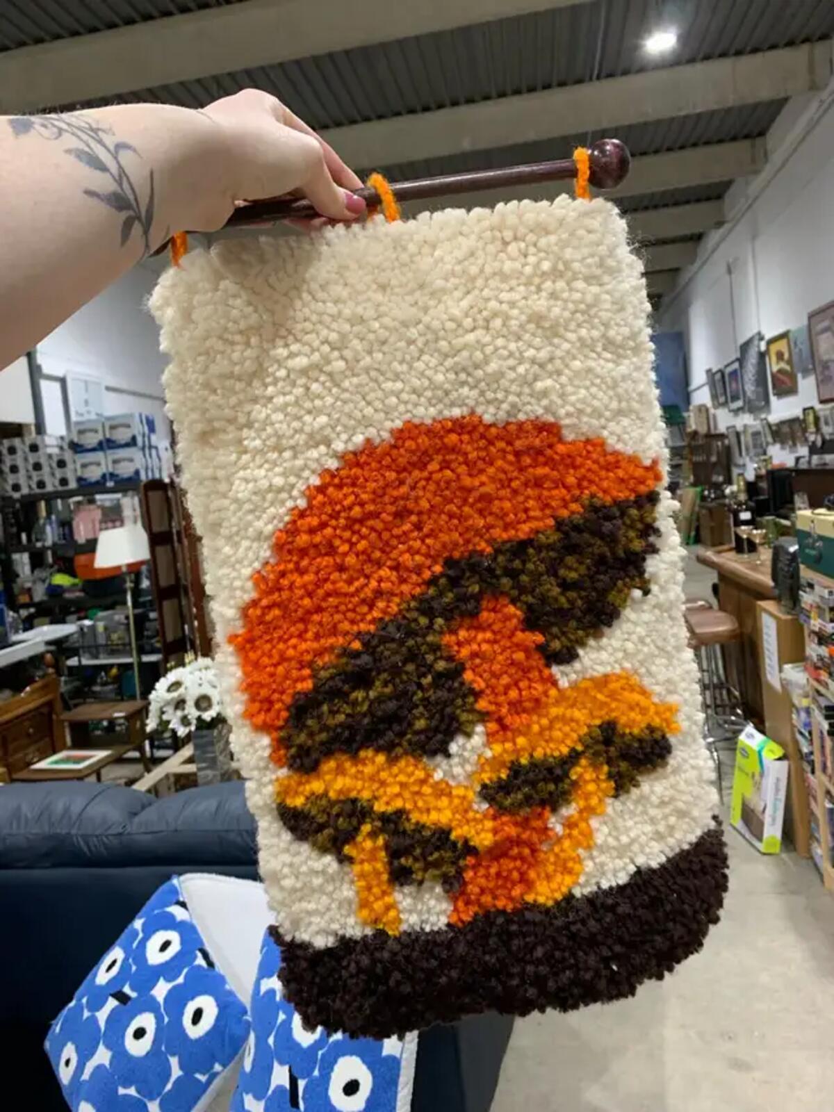Mushroom Carpet Tapestry