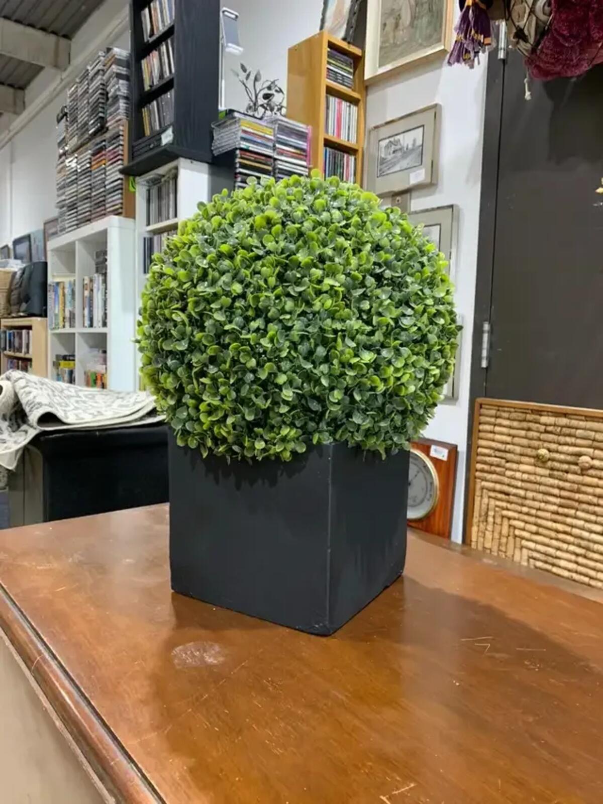 Artificial Boxwood Topiary Ball