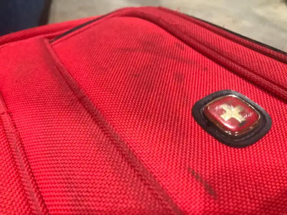 Red SwissGear Luggage - Set of 2