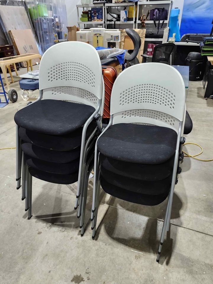 Uline Skyview Stack Chairs - 9 Available