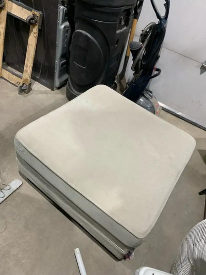 Large Fabric Ottoman