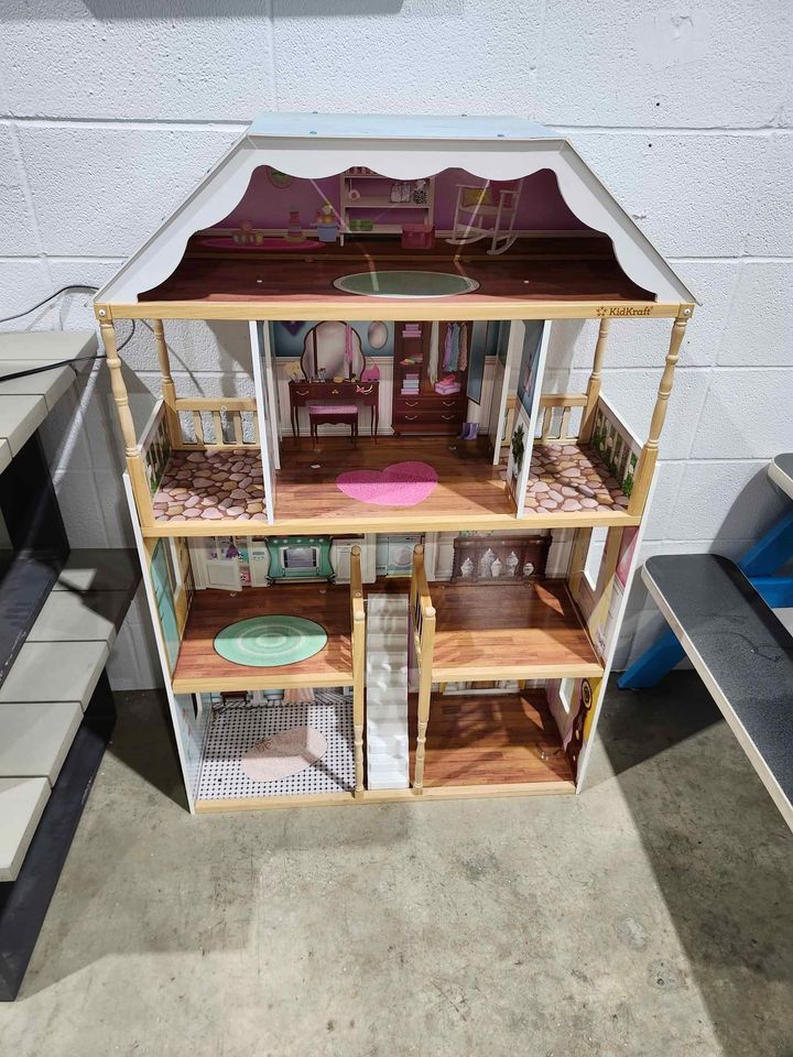 KidKraft Charlotte Classic Wooden Dollhouse