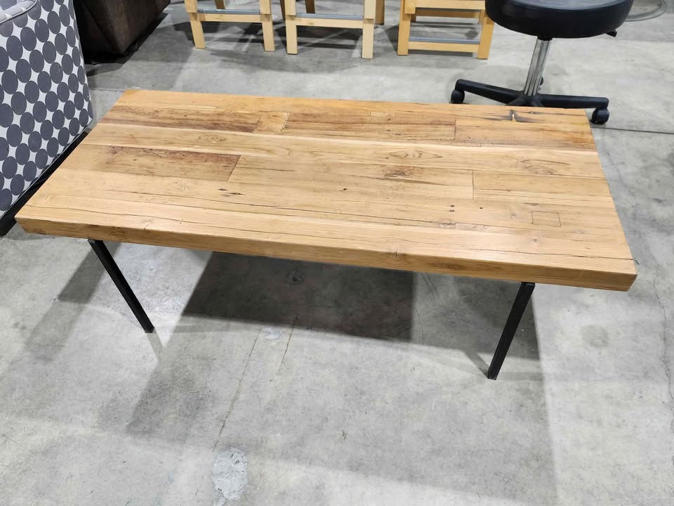 EQ3 Reclaimed Teak Coffee Table