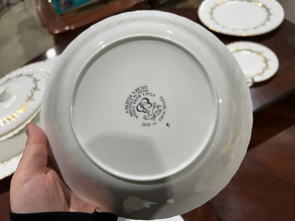 Foley Golden Regency Bone China Dinnerware Set