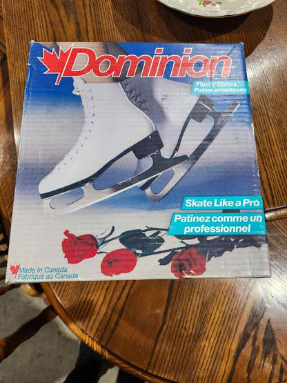 New! Vintage Dominion Figure Skates (ladies 6)