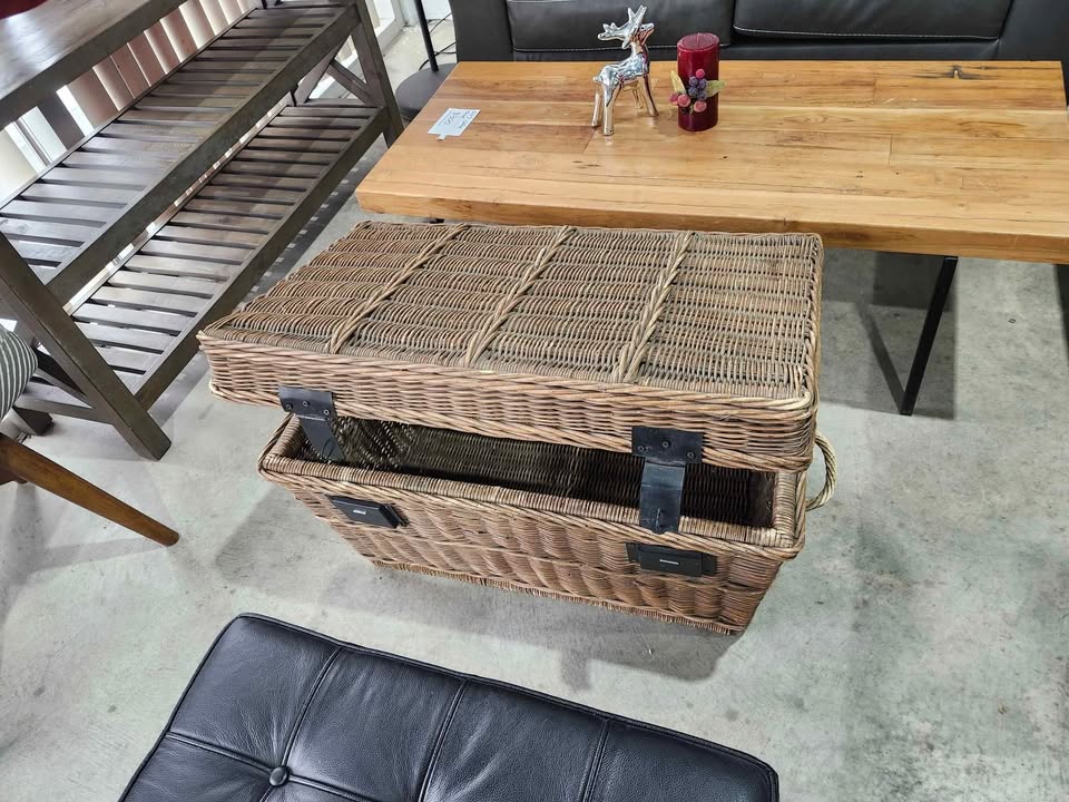 Large Wicker Storage Basket