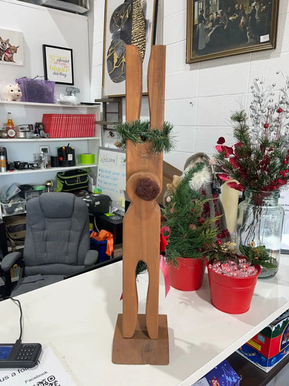 Wooden Reindeer Decoration