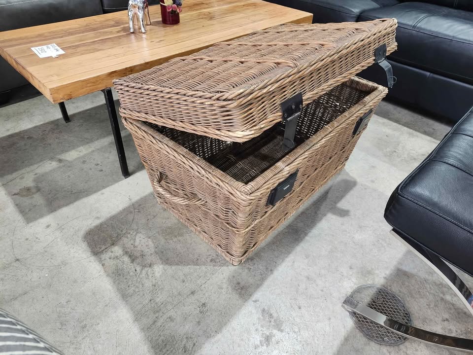 Large Wicker Storage Basket