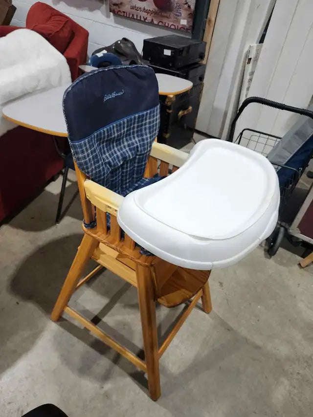 Eddie Bauer Wooden High Chair