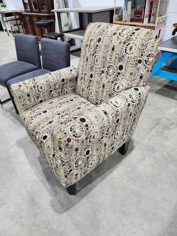 Funky Patterned Armchair