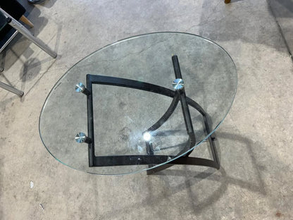 Dainolite End Table - Tempered Glass