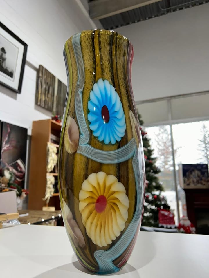 Murano Millefiore Vase