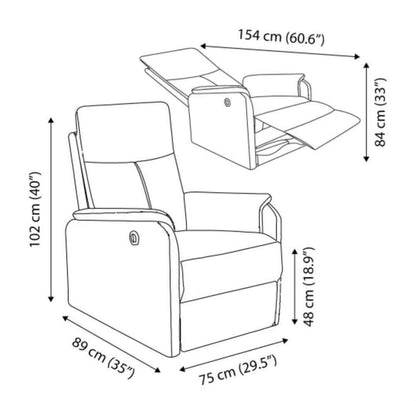 Power Recliner Armchair