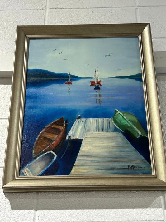 Boats Art Canvas