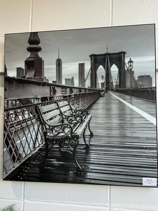 Brooklyn Bridge Bench