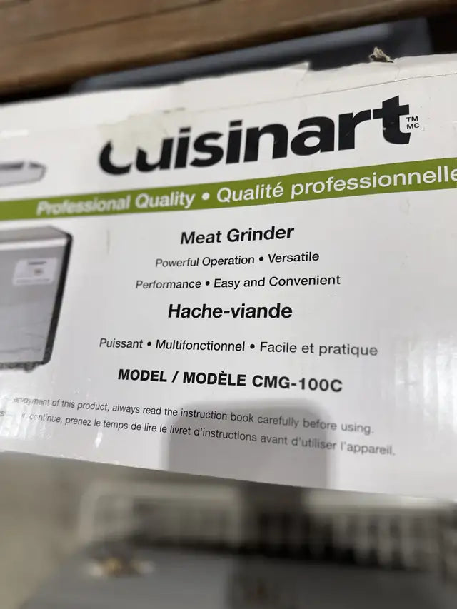Cuisinart Meat Grinder