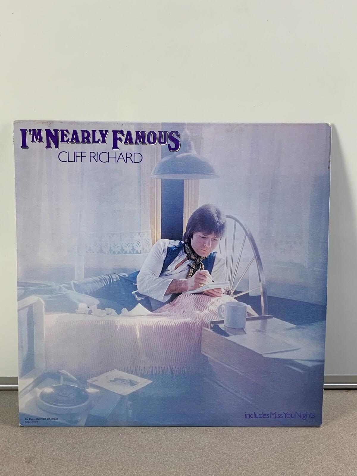 Cliff Richard - I'm Nearly Famous - 1976 33 RPM Vinyl