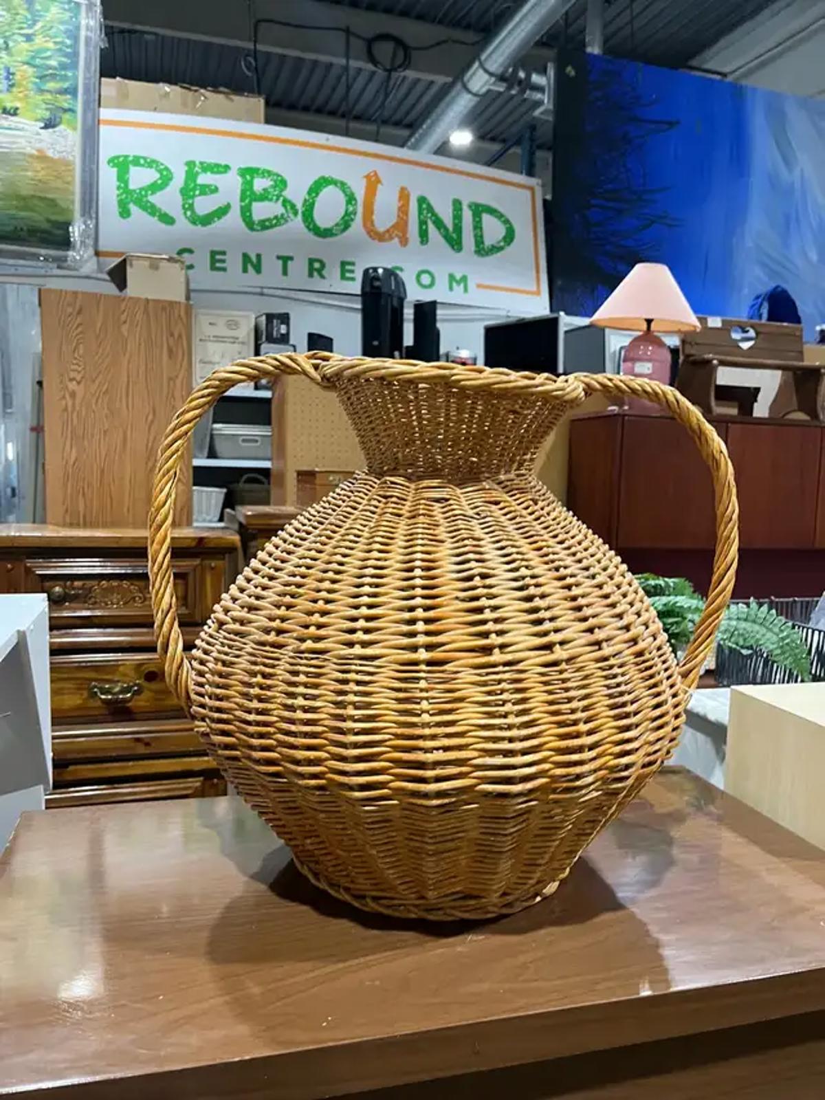 Wicker Vase