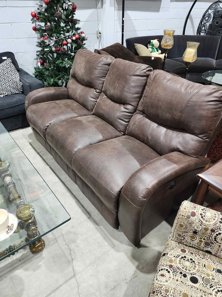 Soulful House Leather Power Recliner