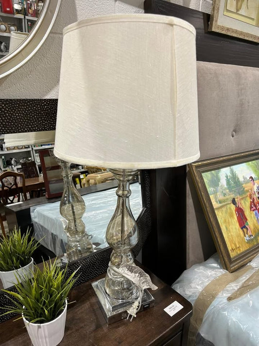 Crystal Shapes Lamp + USB port