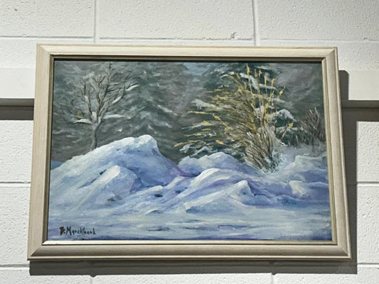 Winter Landscape By B. Marchbank