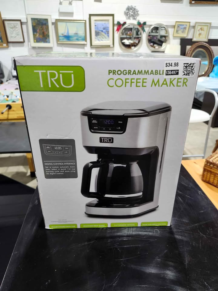 Tru Programmable Coffee Maker