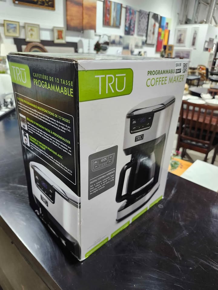 Tru Programmable Coffee Maker