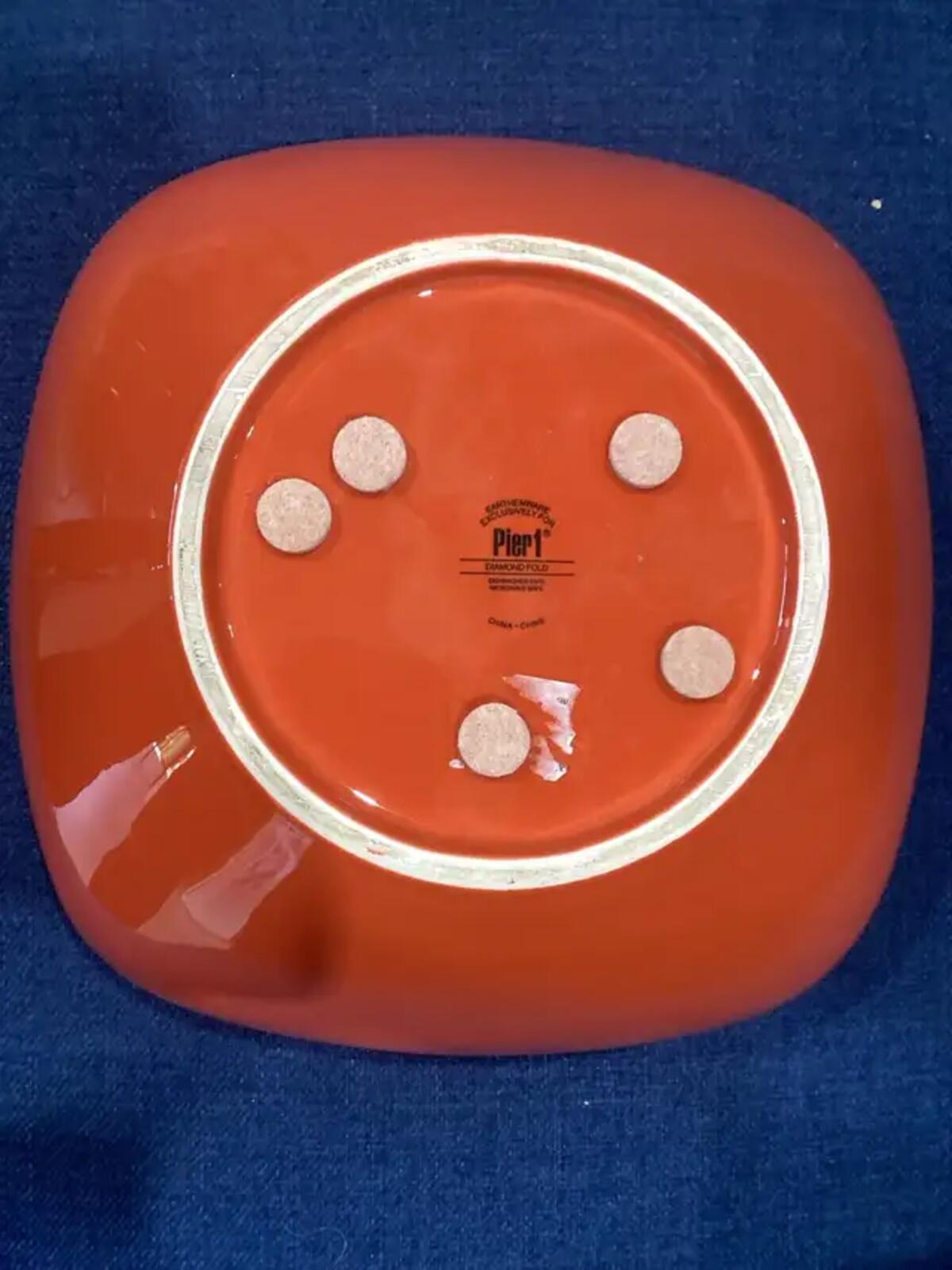Pier 1 Earthenware Serving Bowl