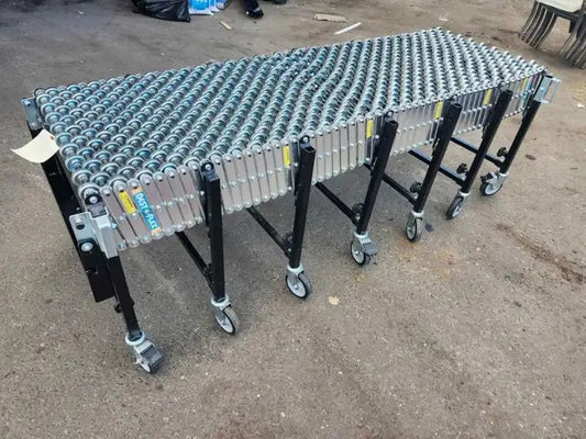 Best Flex 200 Stainless Expandable Gravity Skate Wheel 24' Conveyor