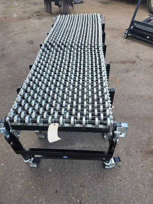 Best Flex 200 Stainless Expandable Gravity Skate Wheel 24' Conveyor