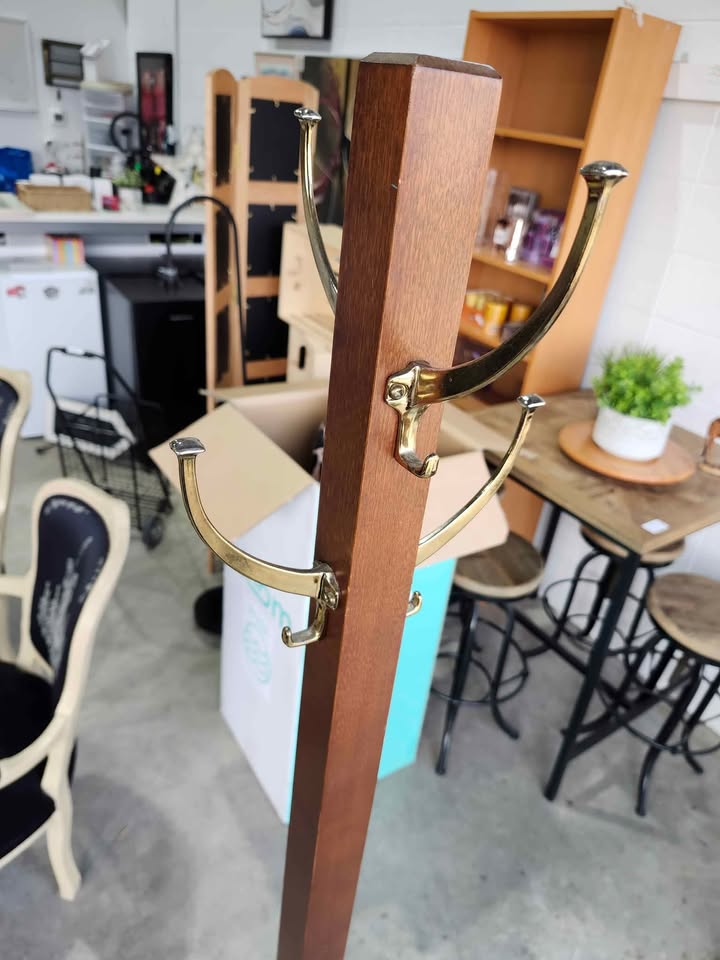 Wooden 68" Coat Rack
