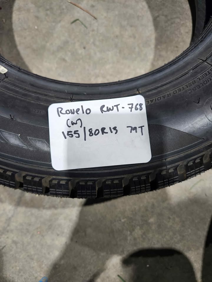 New Rovelo RWT 768 155/80R13 79T Mud/Snow Tire – Tire Only