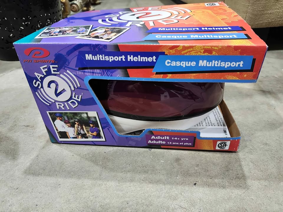 New Safe 2 Ride Multisport Helmet – Adult 14+ with Box