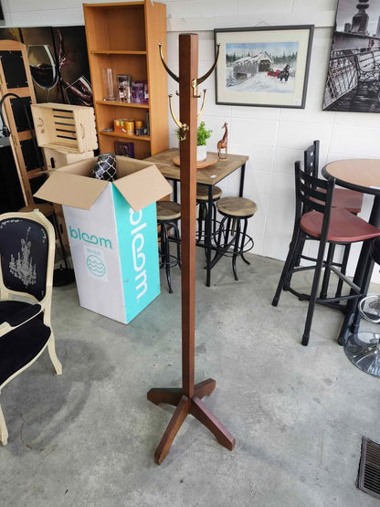 Wooden 68" Coat Rack
