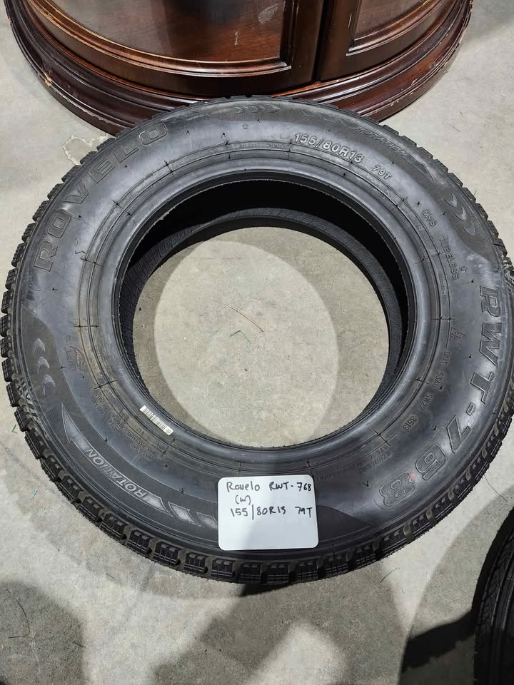 New Rovelo RWT 768 155/80R13 79T Mud/Snow Tire – Tire Only